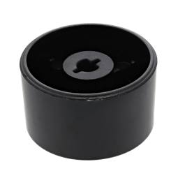knob, black