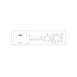 Bedienblende, weiss, AEG, DE