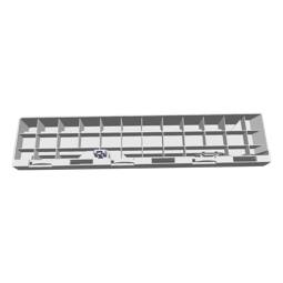 slide, support, glass shelf, left, 316.2mm
