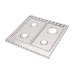 ARBEITSPLATTE,INOX,594X590MM