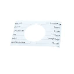 programme plate,knob,adhesive,SV