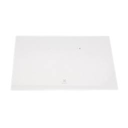 front panel,glass,white,596x380mm