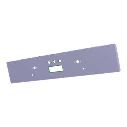 control panel,white,60cm, SET, 2K