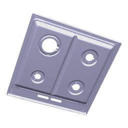 work top, inox, 594x590mm