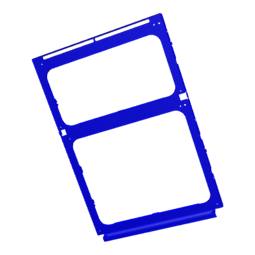 front panel, black
