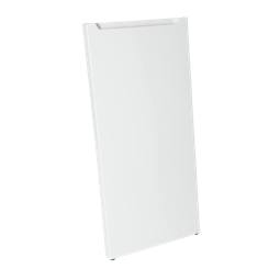 Ensemble de porte du réfrigérateur blanc - 1184.5x550x91.5mm