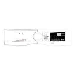 control panel, white, AEG, DE
