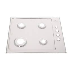 bovenblad, inox, Electrolux, 594x510mm