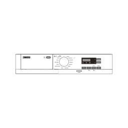 control panel, white, Zanussi, EN