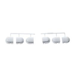 Washing Machine White Button Set