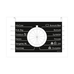 programme plate,knob,adhesive,NO