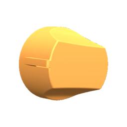 knob, black