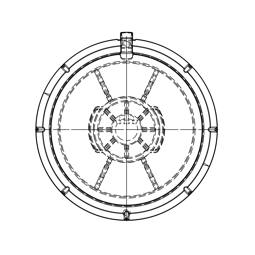knob,programme selector,silver,TIR