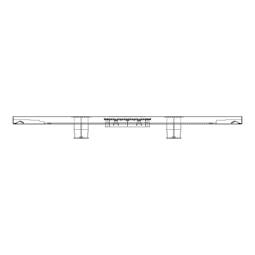 BEDIENBLENDE,INOX,60CM,LUX,2K
