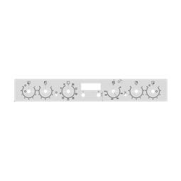 BEDIENBLENDE,WEISS,60CM, 6K