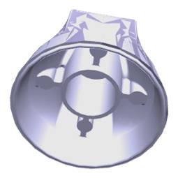 knob, black,