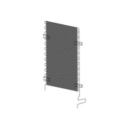 Kondenser, komplett, 525x540mm