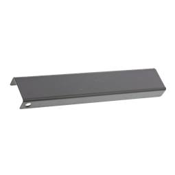 cover, front drawer, left, black 24mm