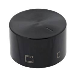 knob, function, black, 5+0