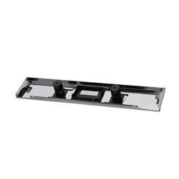 BEDIENBLENDE,INOX,60CM,SET.2K