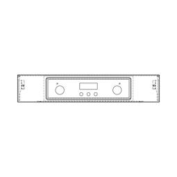 BEDIENBLENDE,INOX,60CM,SET TOU