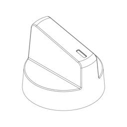 knob, thermostat, inox