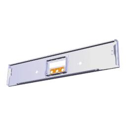 BEDIENBLENDE,INOX,60CM,2K,HEXA