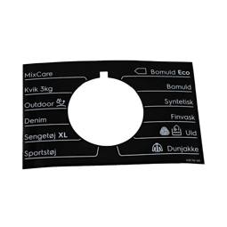 programme plate,knob,adhesive,DA