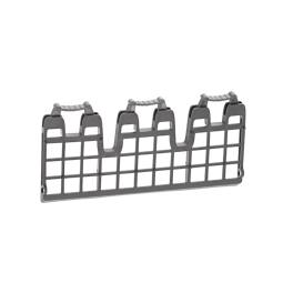 cup shelf, rubber, grey