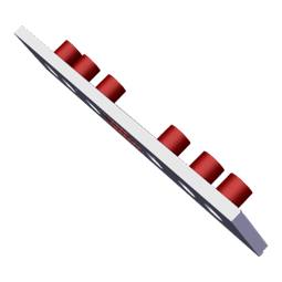 control panel, inox, 60cm,SET,6K