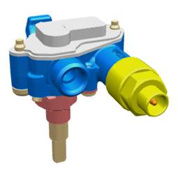 gas tap,semi-rapid,d=0.32 G20-20mbar
