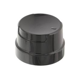 knob, black,