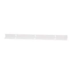 spacer, lower, white, metal 548x40x24