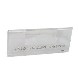 Freezer flap, complete, silkscreened, 7902, 396x174.3mm