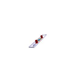 BEDIENBLENDE,INOX,60CM