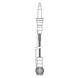 sensor, thermocouple, L=550mm