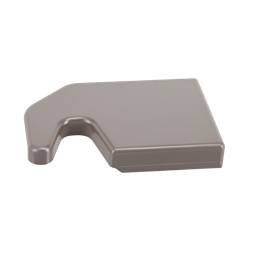 hinge cover, upper, right