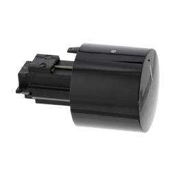 knob, thermostat, black