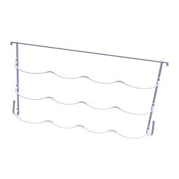 support bouteilles, fil, plaque de zinc