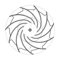 turbina wentylatora, wentylator chłodzący,