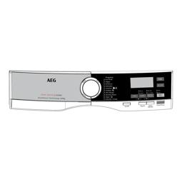 control panel, white, AEG