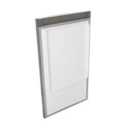 koelkastdeur, inox, LCD, 590,5x1016mm