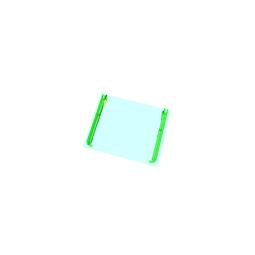 Door Glass Assembly - 596X466mm