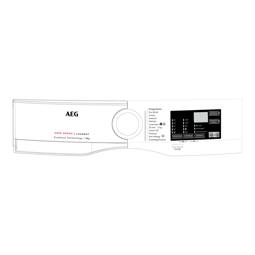 control panel, white, AEG, IT