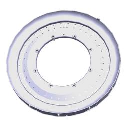 flange, drum, bottom