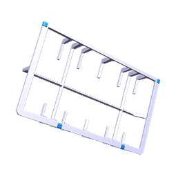 grid, pan support, left