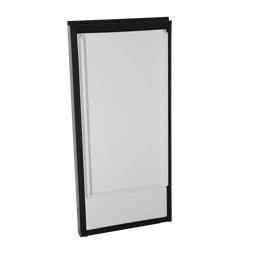 puerta frigorifico, conjunto, inox, 1212x595mm/Dclass