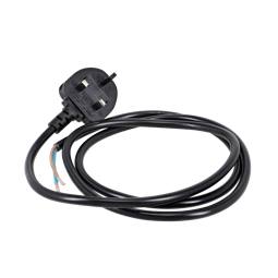 power cable, with, plug, 2x1.5mm2