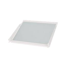 glass shelf, complete, neutral, 457x394.8mm