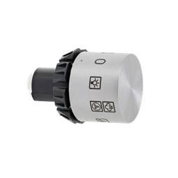 knob, function, inox, 9+0